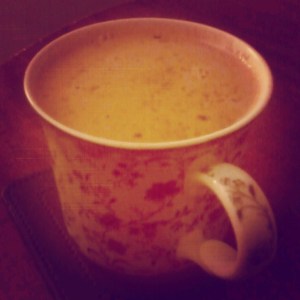 Mogyoróvajas forró csoki :)